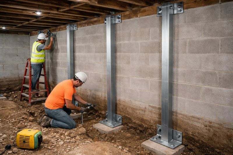 Basement Stabilization in Spartanburg, SC