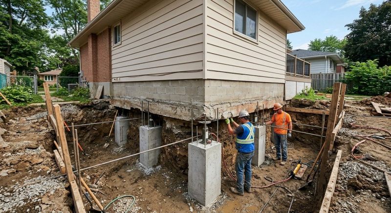 Basement Underpinning in Spartanburg, SC