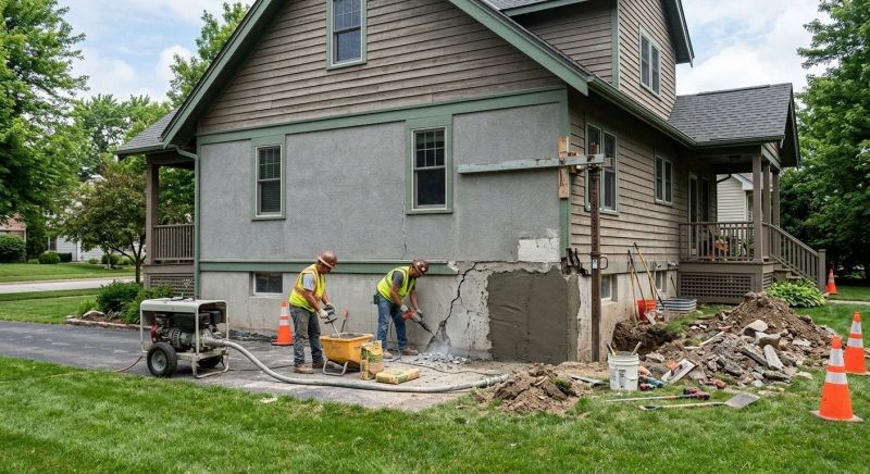 Building Foundation Repair in Simpsonville, SC