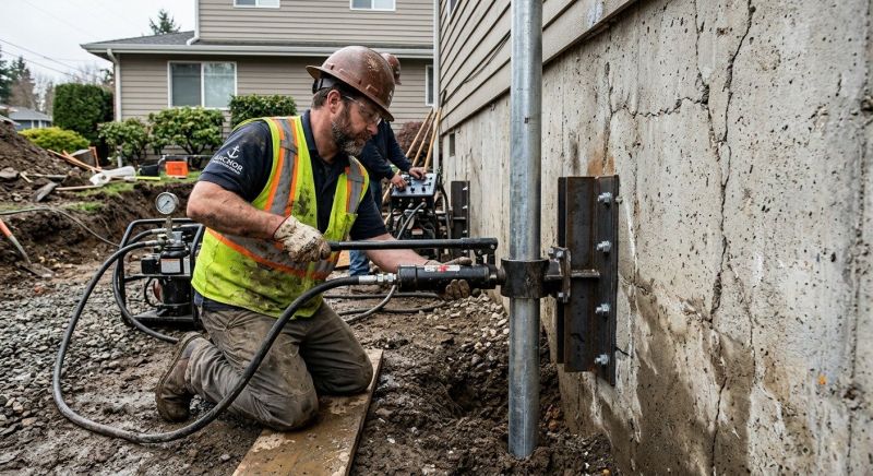 Concrete Foundation Leveling in Tryon, NC