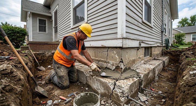 Concrete Foundation Repair in Fountain Inn, SC