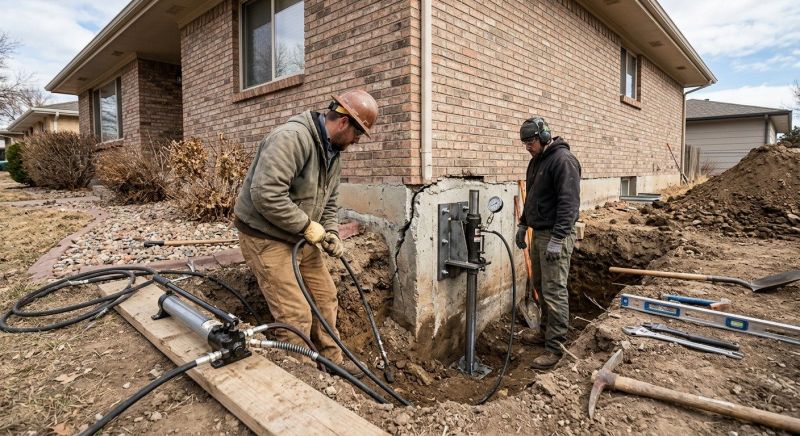 Concrete Foundation Repair in Taylors, SC
