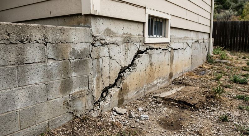 Cracked Foundation Repair in Moore, SC