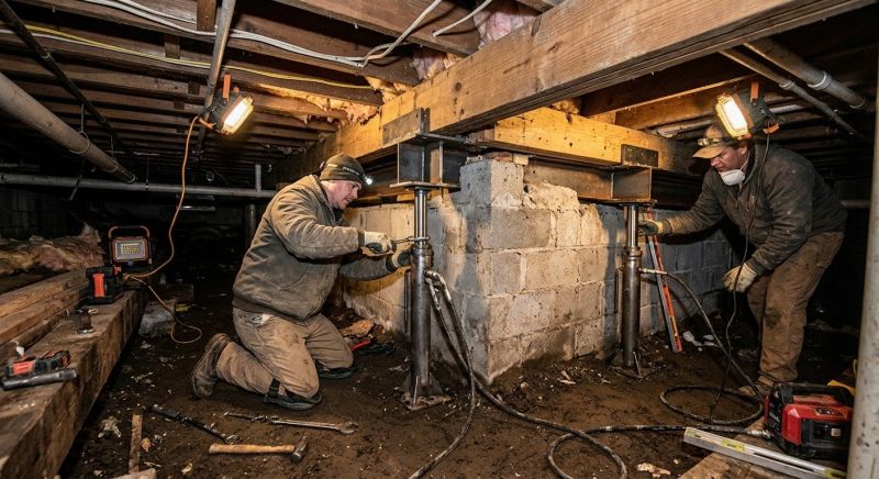 Crawlspace Foundation Repair in Chesnee, SC