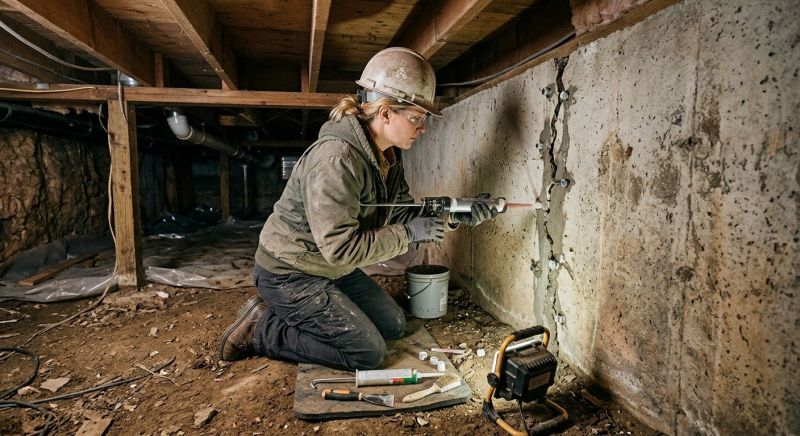 Crawlspace Foundation Repair in Landrum, SC
