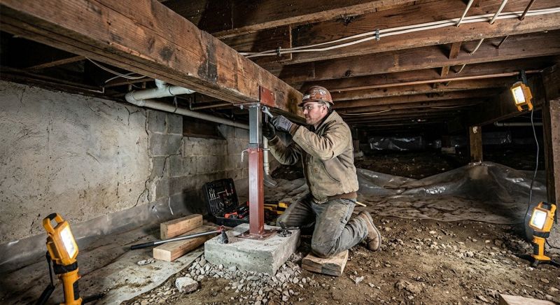 Crawlspace Foundation Repair in Union, SC