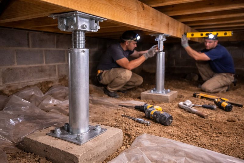 Crawlspace Structural Repair in Spartanburg, SC