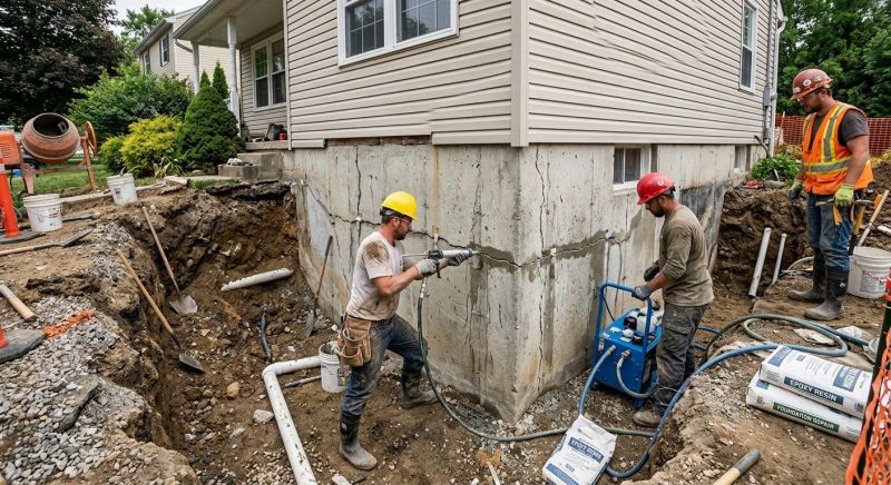 Foundation Cracks Repair in Spartanburg, SC