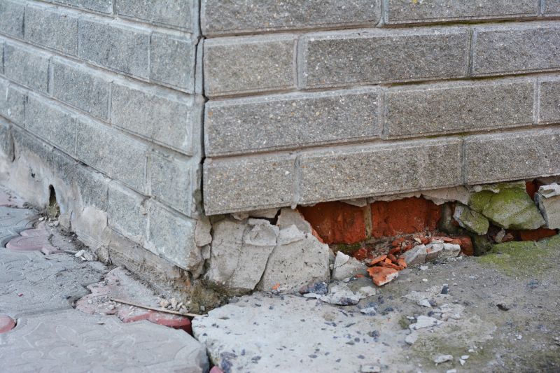 Foundation Damage Repair in Greer, SC