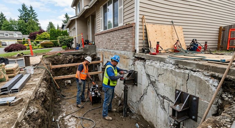Foundation Damage Repair in Moore, SC