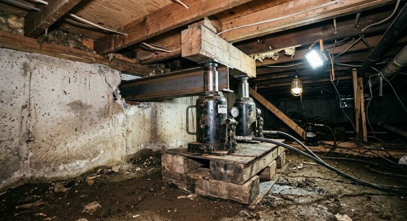 Foundation Jacking in Boiling Springs, SC
