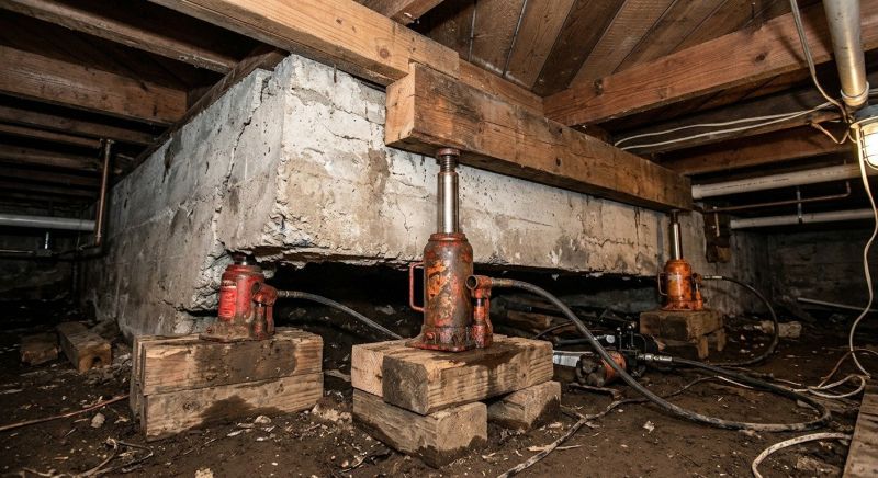 Foundation Jacking in Columbus, NC