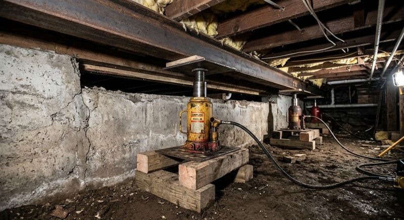 Foundation Jacking in Duncan, SC