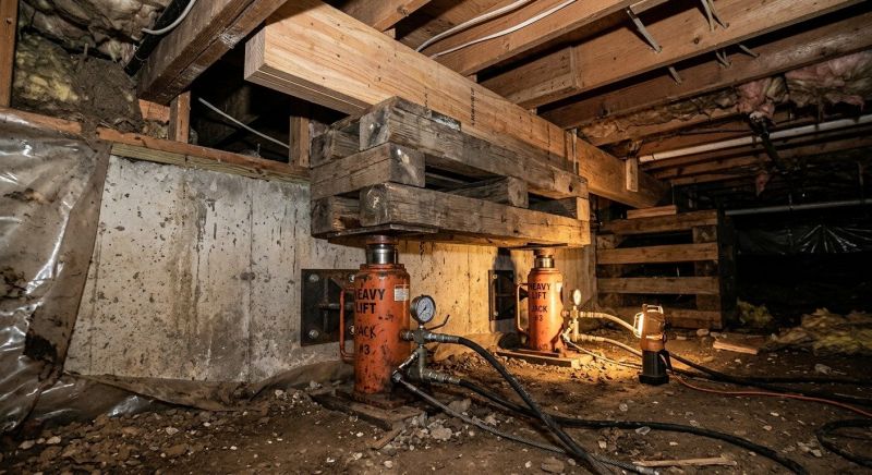 Foundation Jacking in Enoree, SC