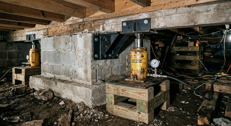 Foundation Jacking in Enoree, SC