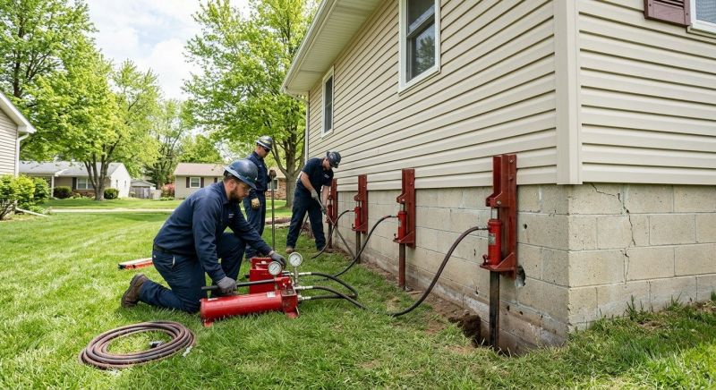 Foundation Jacking in Greenville, SC