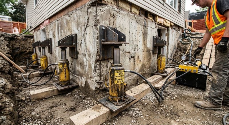 Foundation Jacking in Simpsonville, SC
