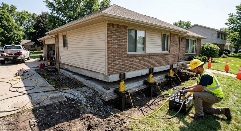 Foundation Lifting in Duncan, SC