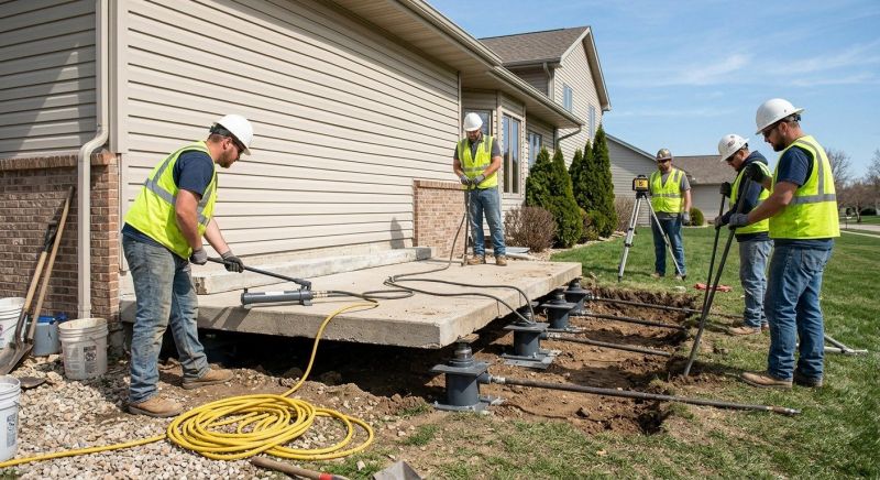 Foundation Lifting in Greenville, SC
