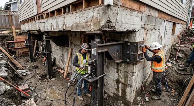 Foundation Lifting in Spartanburg, SC
