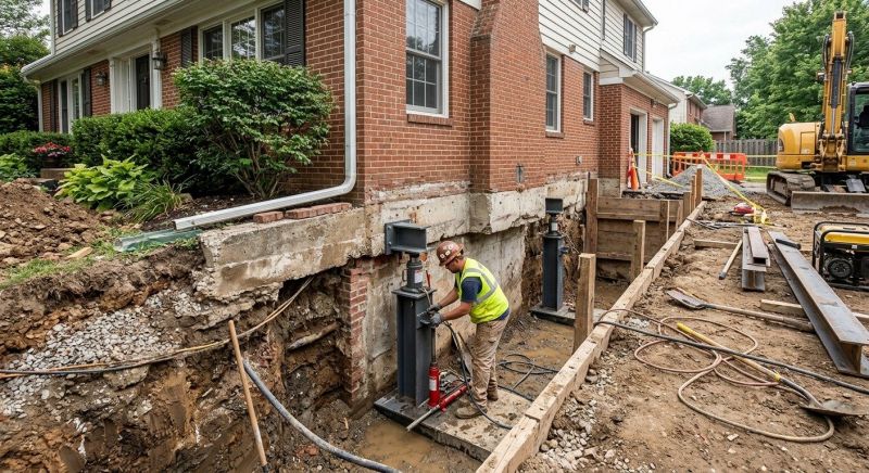 Foundation Raising in Columbus, NC
