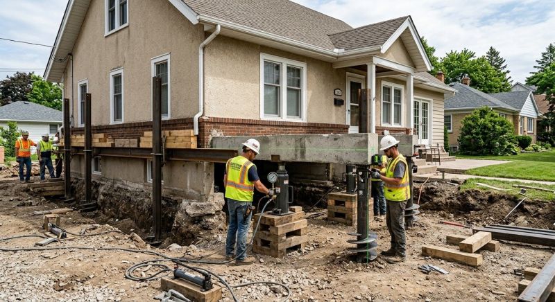 Foundation Releveling in Spartanburg, SC