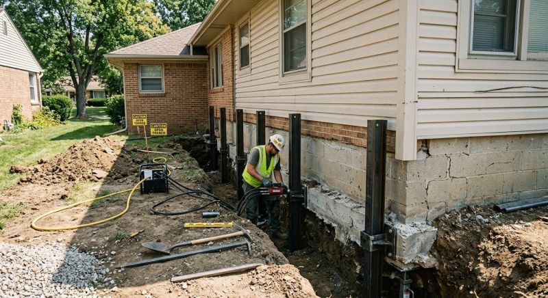 Foundation Renovation in Spartanburg, SC