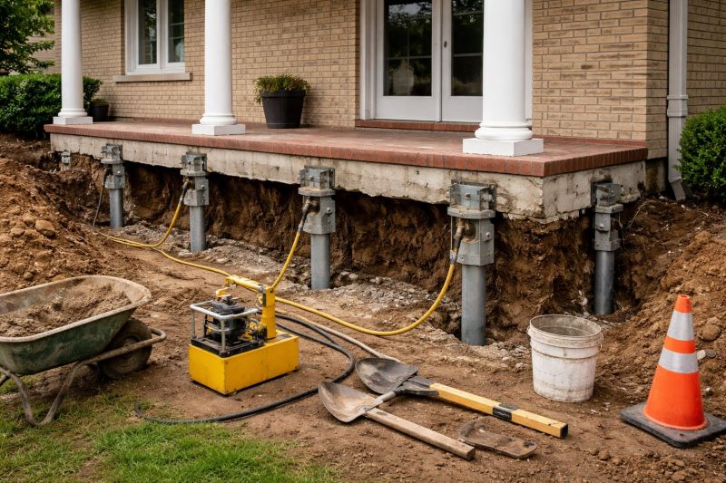 Foundation Stabilizing in Gaffney, SC