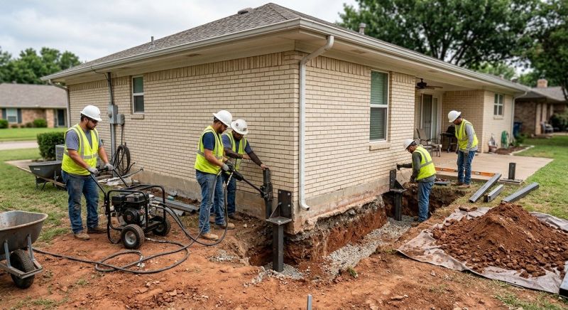 Foundation Stabilizing in Taylors, SC