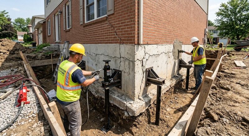 Foundation Structural Repair in Spartanburg County, SC