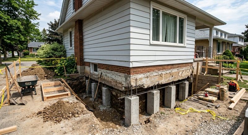 Foundation Underpinning in Spartanburg, SC