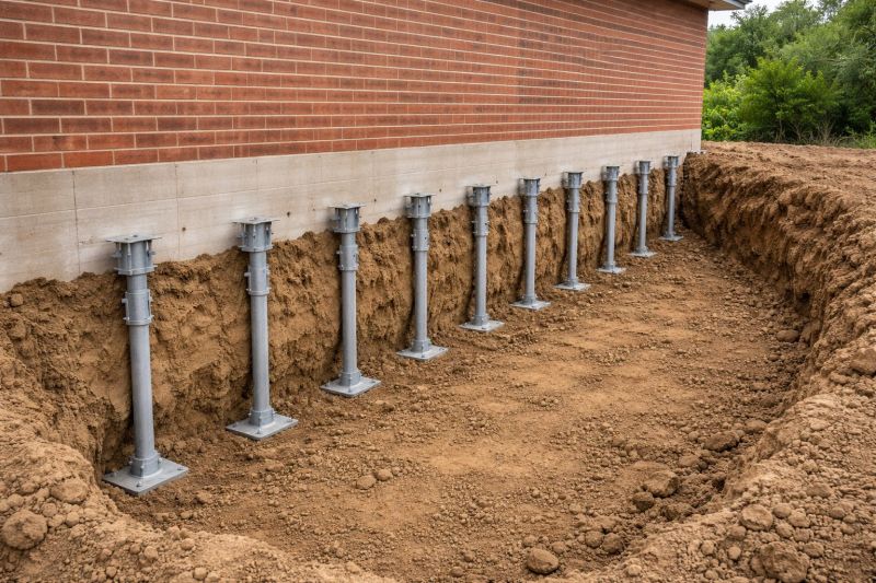 Helical Pile Installation in Spartanburg, SC
