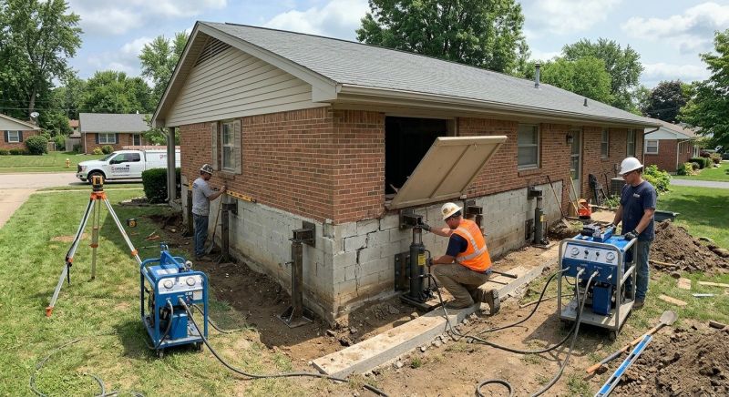 Home Foundation Leveling in Columbus, NC