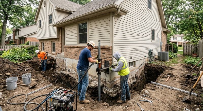 Home Foundation Repair in Fountain Inn, SC