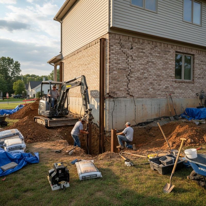 Home Foundation Repair in Moore, SC