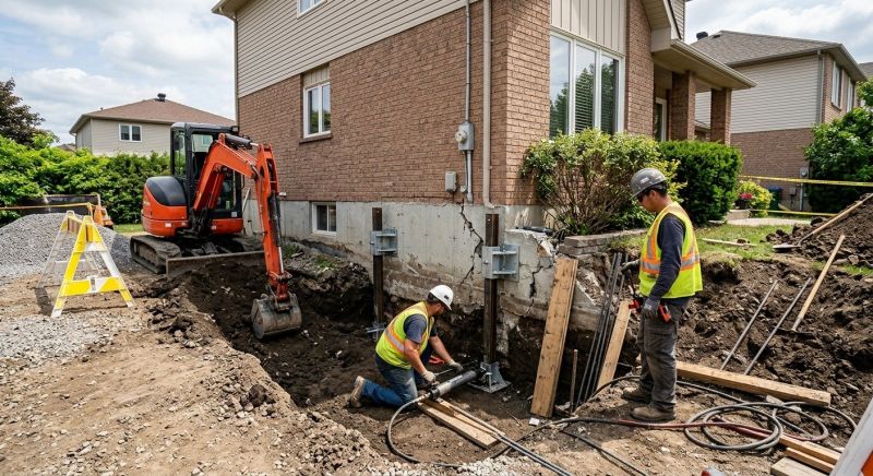 House Foundation Repair in Columbus, NC