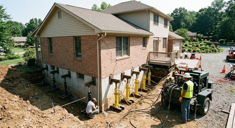 House Settling Repair in Spartanburg, SC