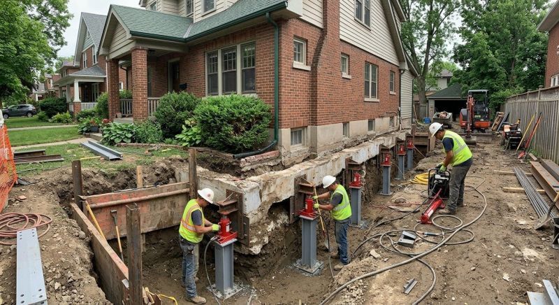House Underpinning in Spartanburg, SC