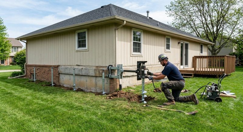 Settling Foundation Service in Henrietta, NC