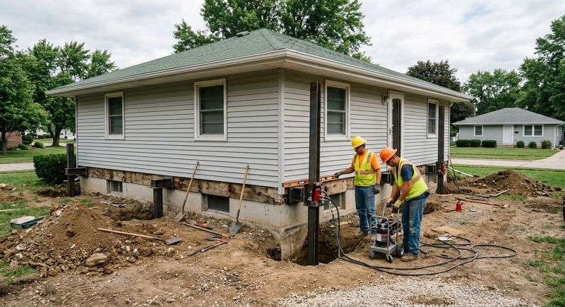 Settling Foundation Service in Taylors, SC