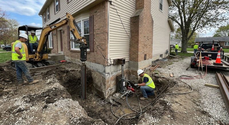 Sinking Foundation Repair in Spartanburg County, SC