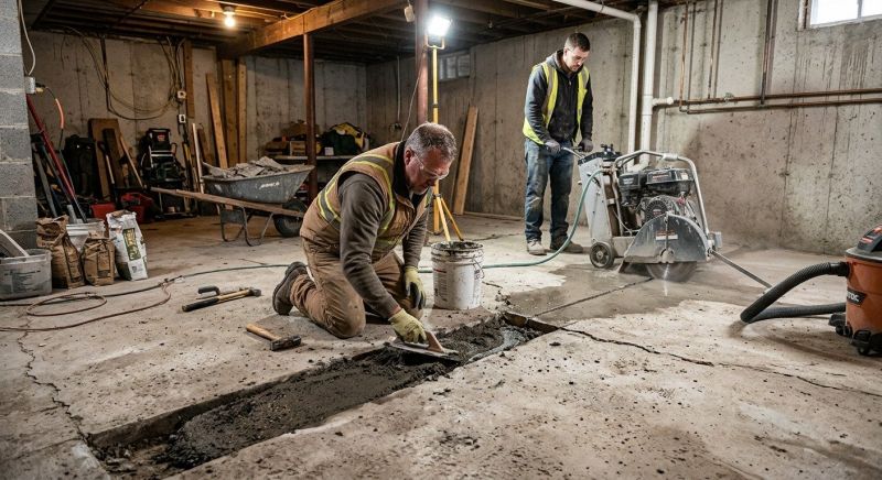 Slab Foundation Repair in Spartanburg, SC