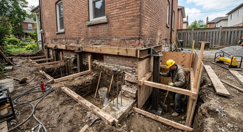 Underpinning Repair in Spartanburg, SC